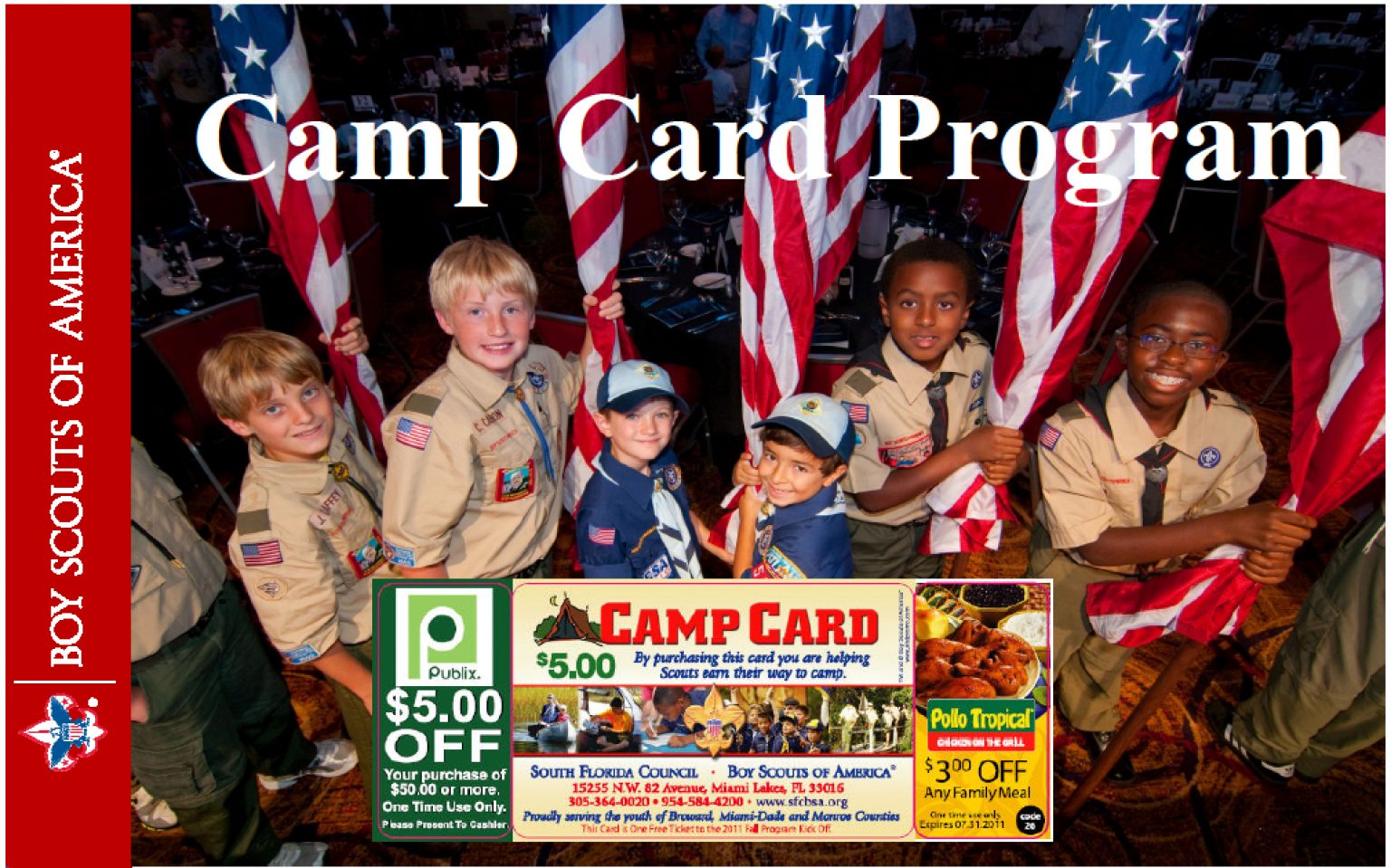 Camp Cards Three Rivers District